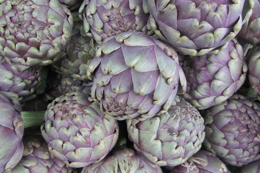 Spring is artichoke season in Rome