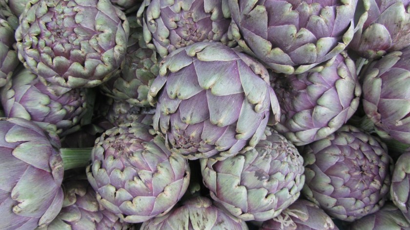 Spring is artichoke season in Rome