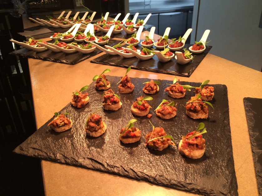 Canapes at Roast+Conch