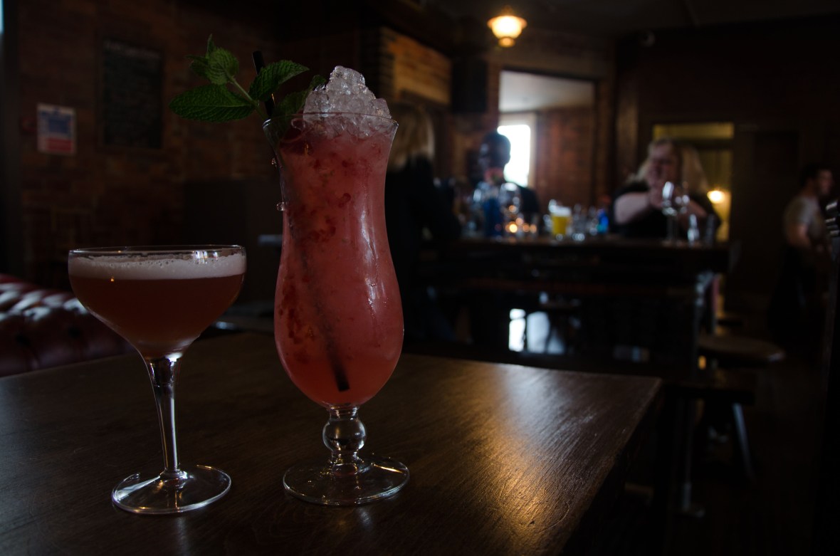 Cocktails at Black Swan